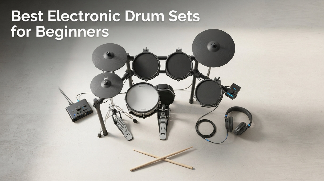 Best Electronic Drum Sets for Beginners