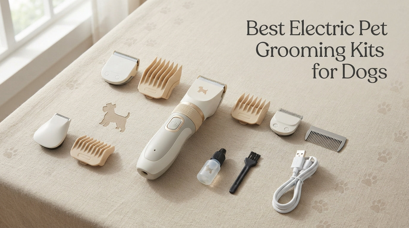 Best Electric Pet Grooming Kits for Dogs