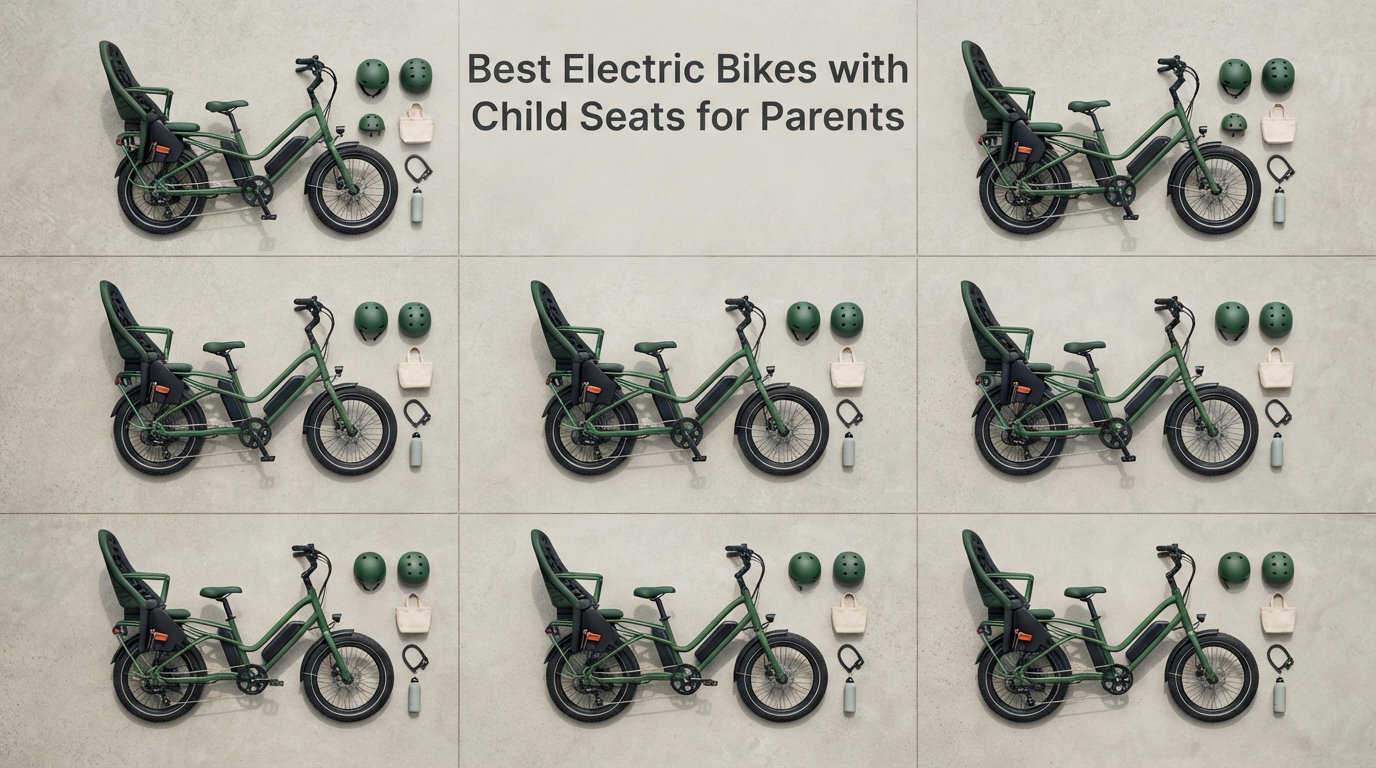 Best Electric Bikes with Child Seats for Parents