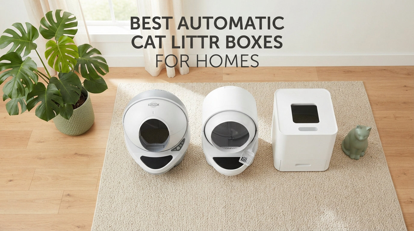 Best Automatic Cat Litter Boxes for Homes