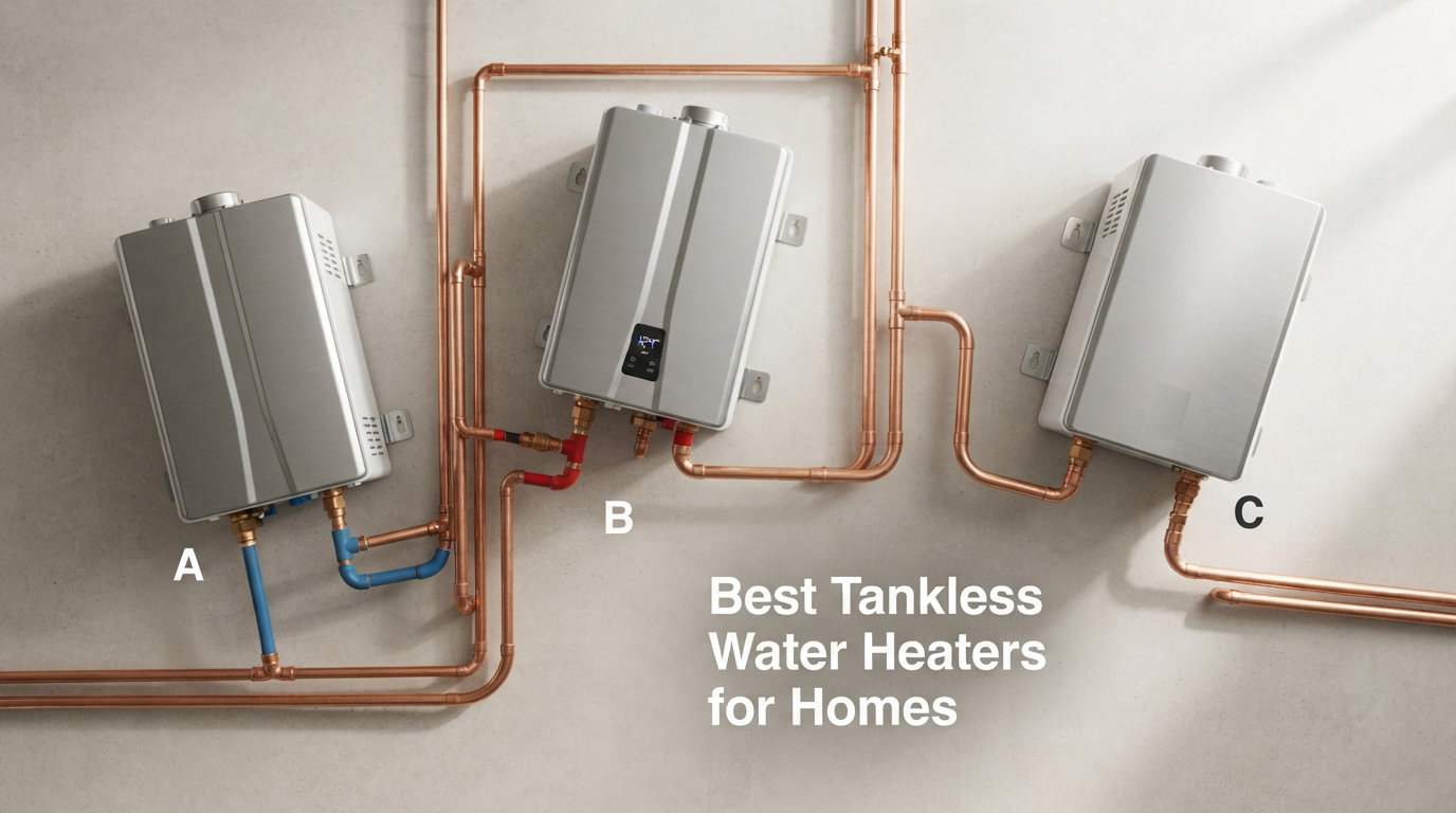 Best Tankless Water Heaters for Homes