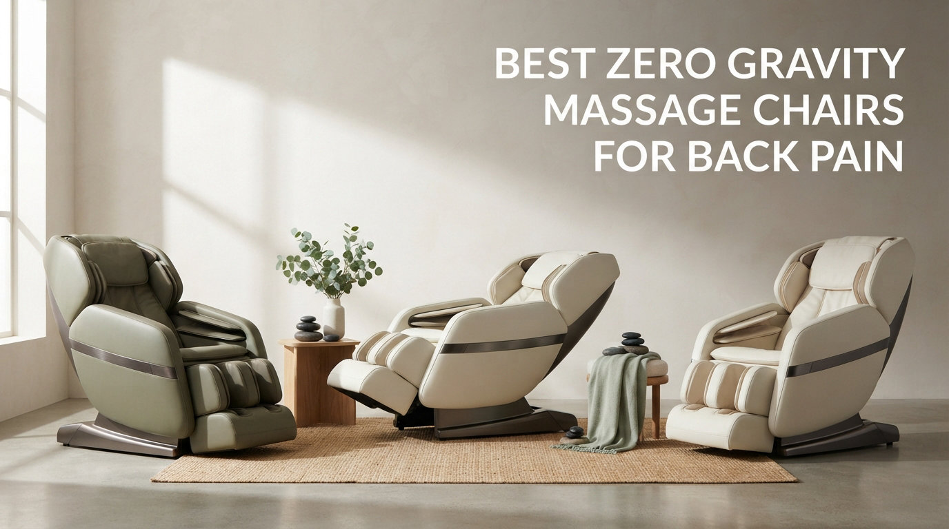 Best Zero Gravity Massage Chairs for Back Pain