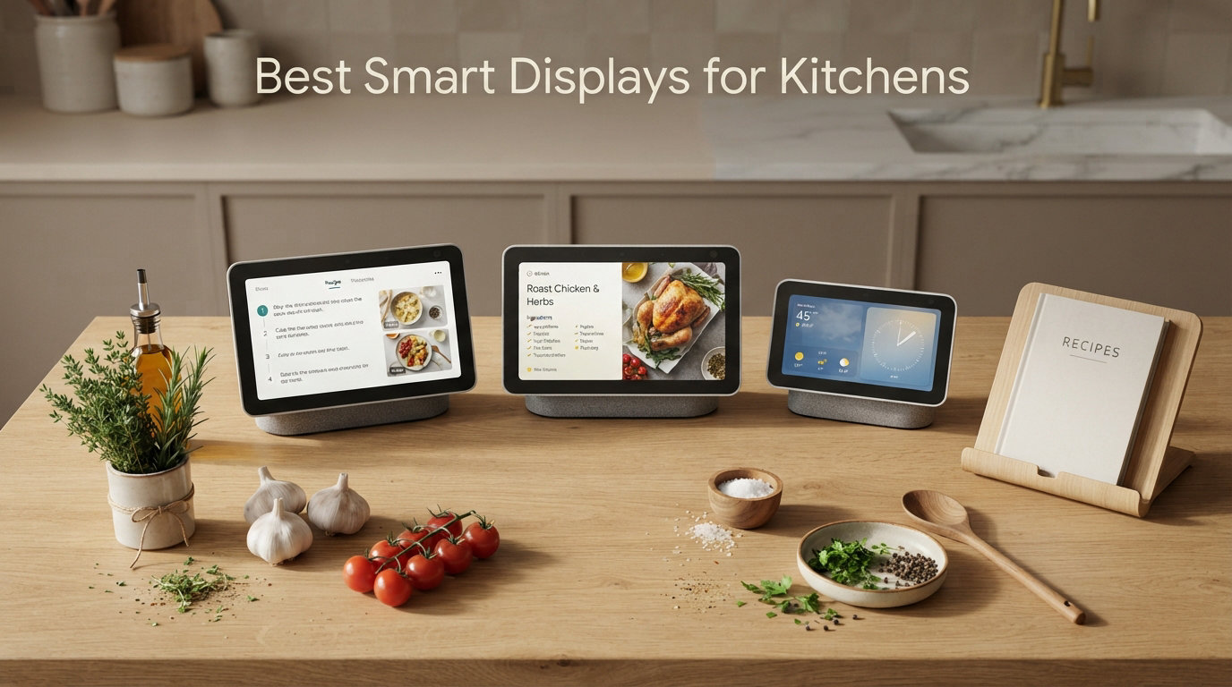 Best Smart Displays for Kitchens