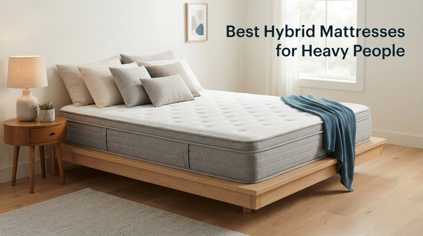 Best Hybrid Mattresses for Heavy People
