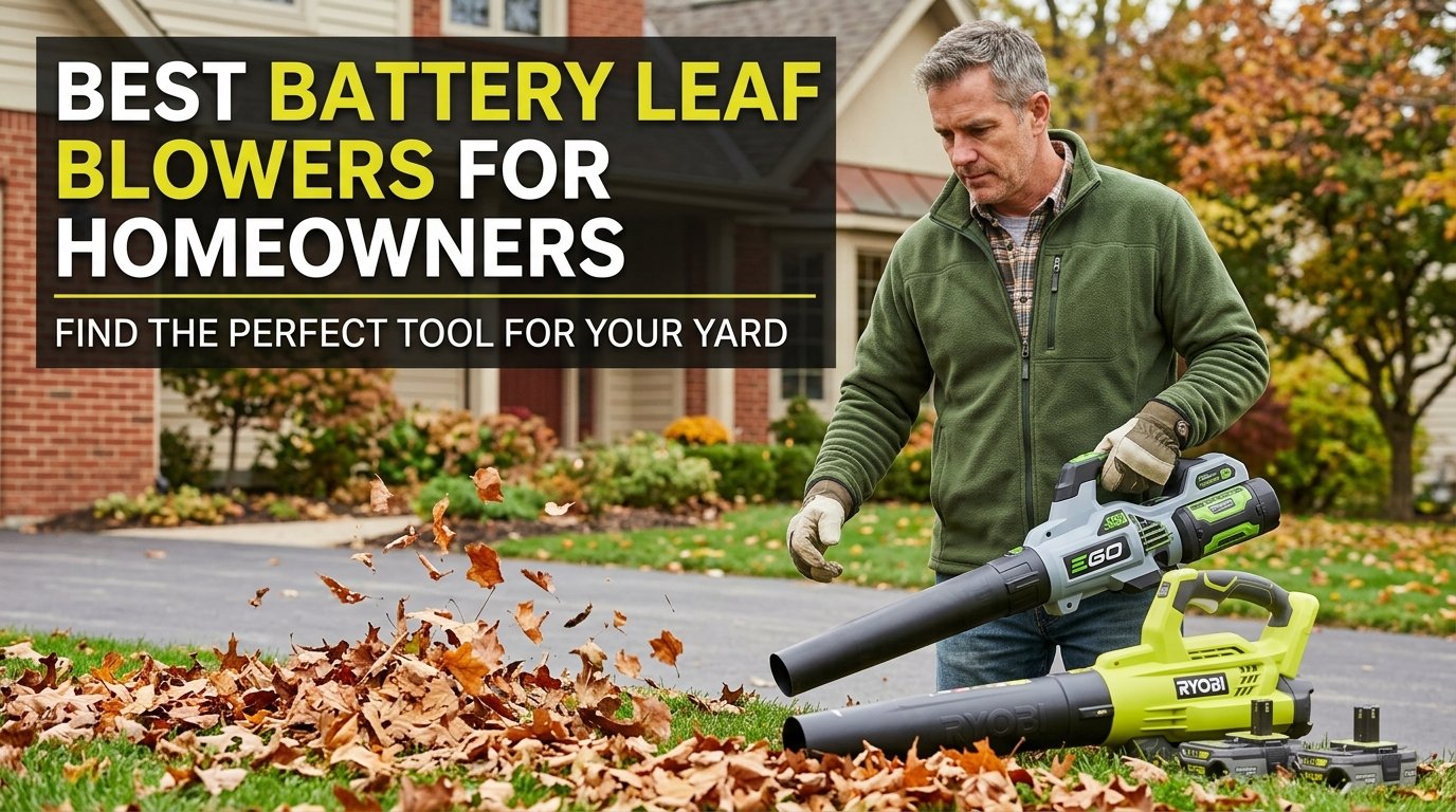 Best Battery Leaf Blowers for Homeowners