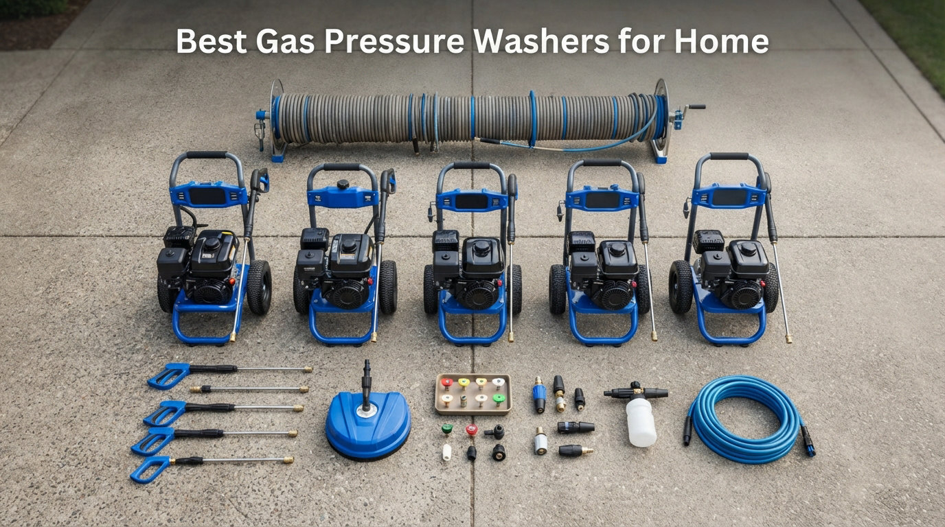 Best Gas Pressure Washers for Home