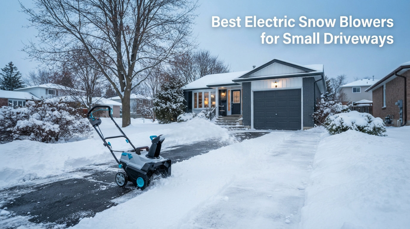 Best Electric Snow Blowers for Small Driveways