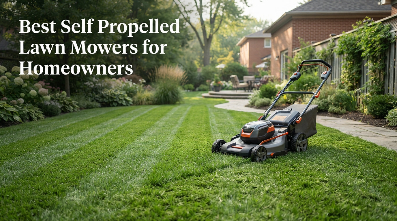 Best Self Propelled Lawn Mowers for Homeowners