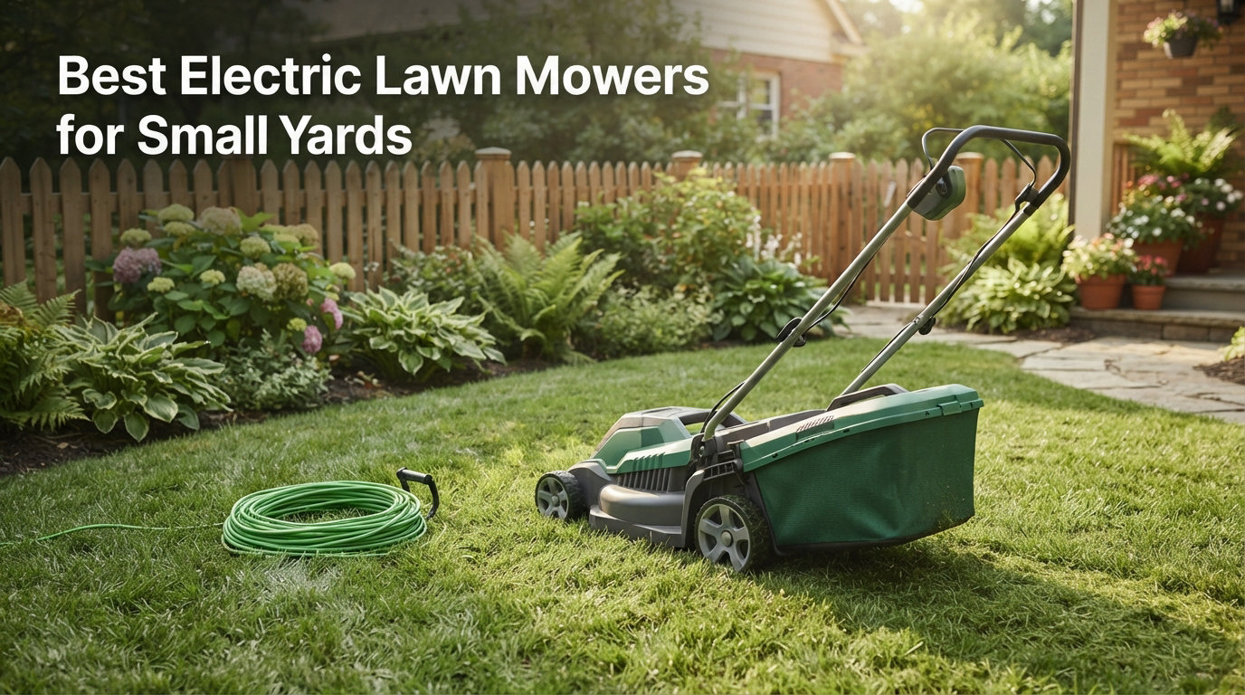 Best Electric Lawn Mowers for Small Yards