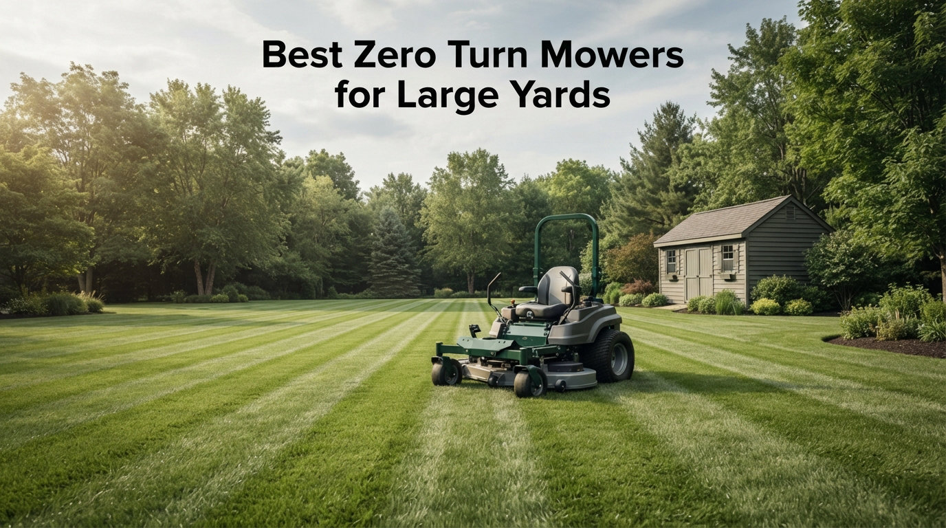 Best Zero Turn Mowers for Large Yards