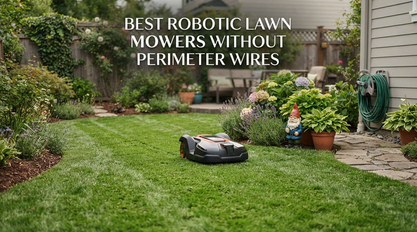 Best Robotic Lawn Mowers Without Perimeter Wires