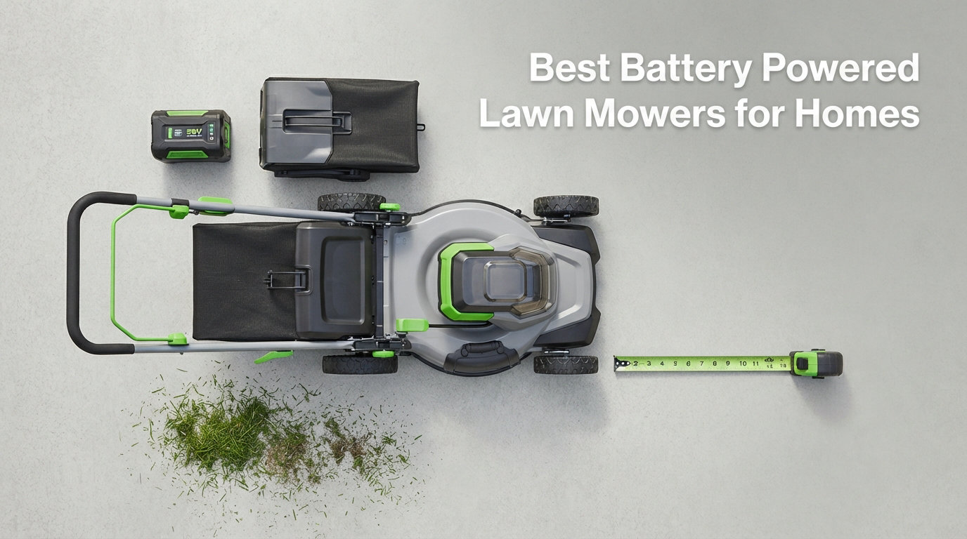 Best Battery Powered Lawn Mowers for Homes