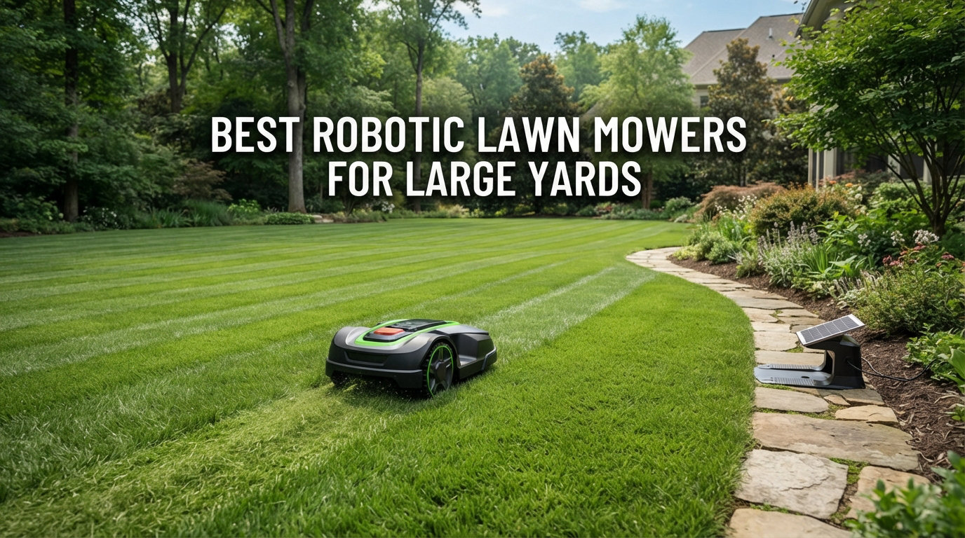 Best Robotic Lawn Mowers for Large Yards