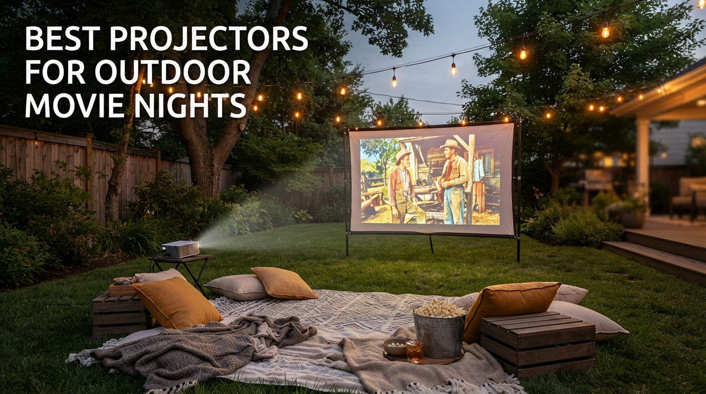 Best Projectors for Outdoor Movie Nights