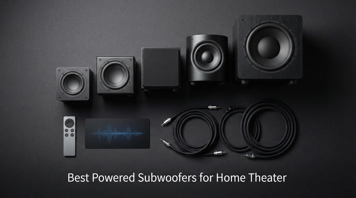 Best Powered Subwoofers for Home Theater