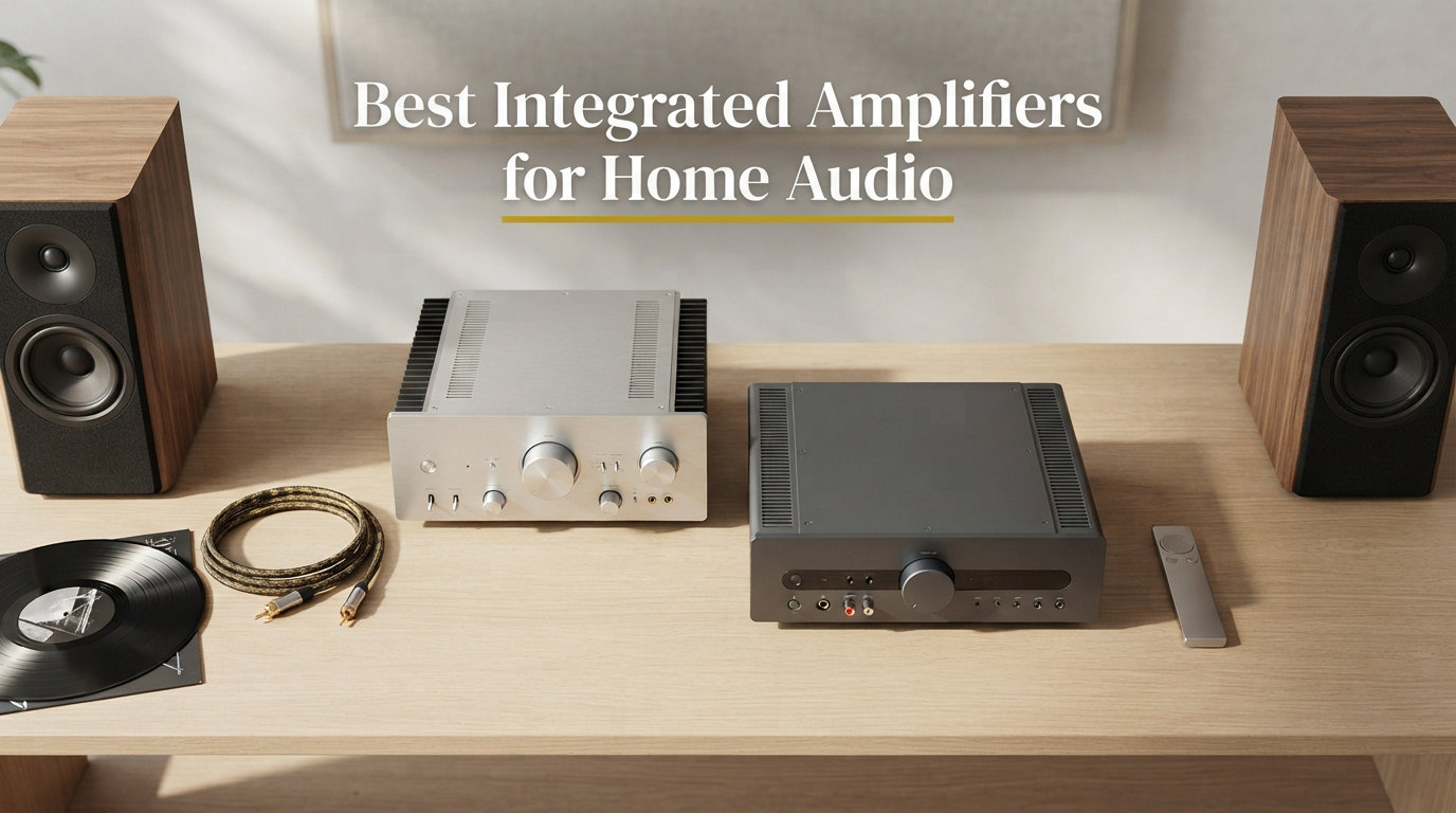 Best Integrated Amplifiers for Home Audio