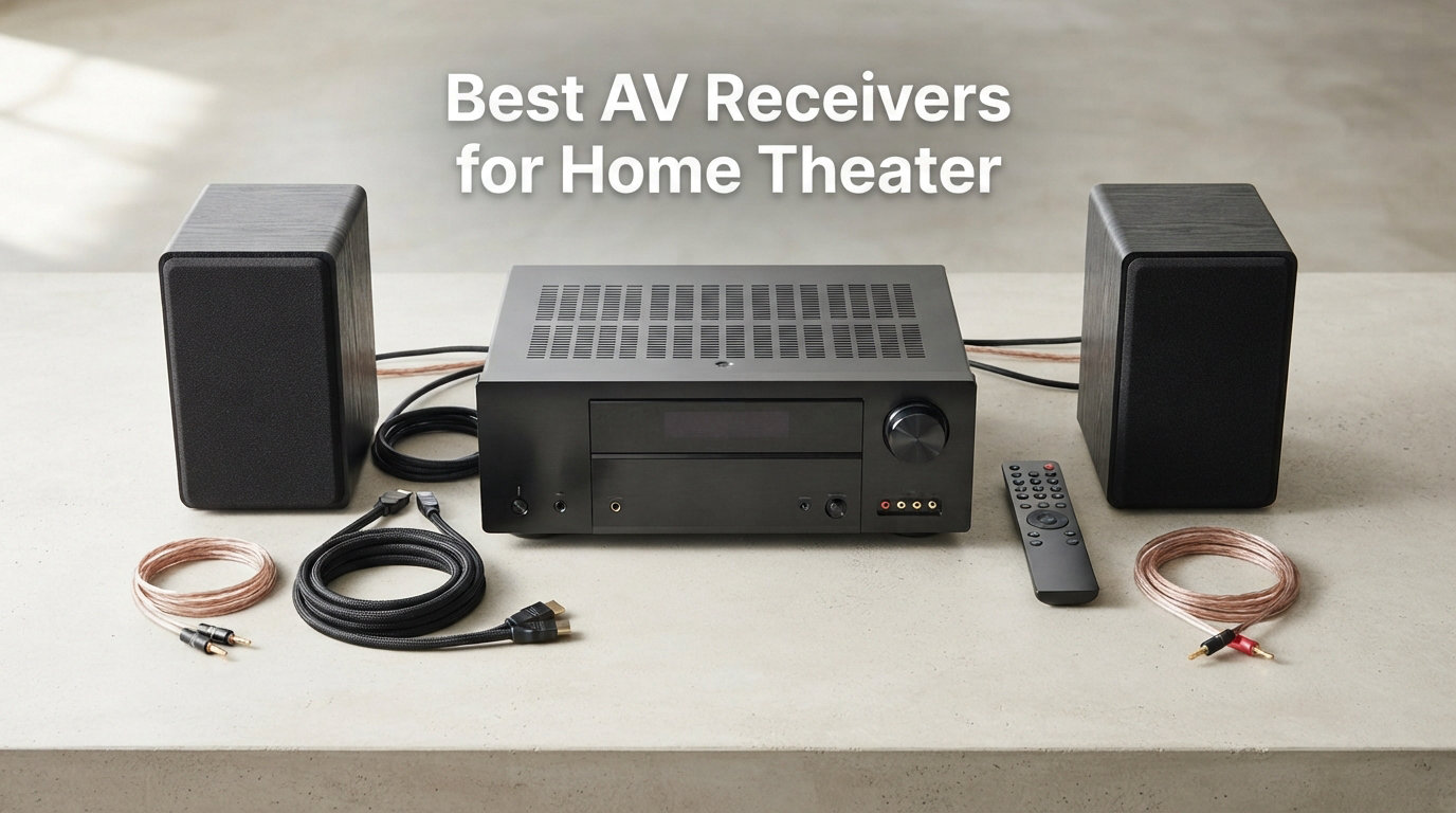 Best AV Receivers for Home Theater