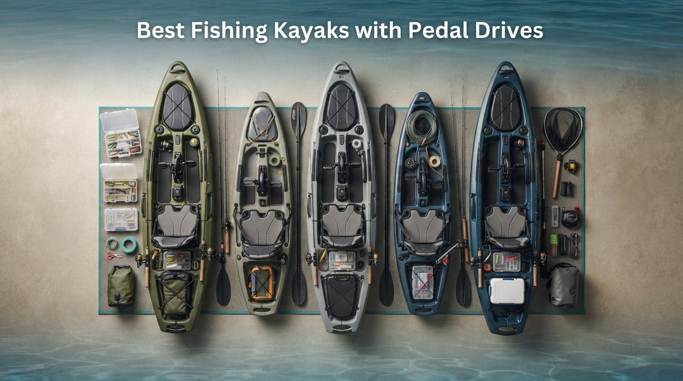 Best Fishing Kayaks with Pedal Drives