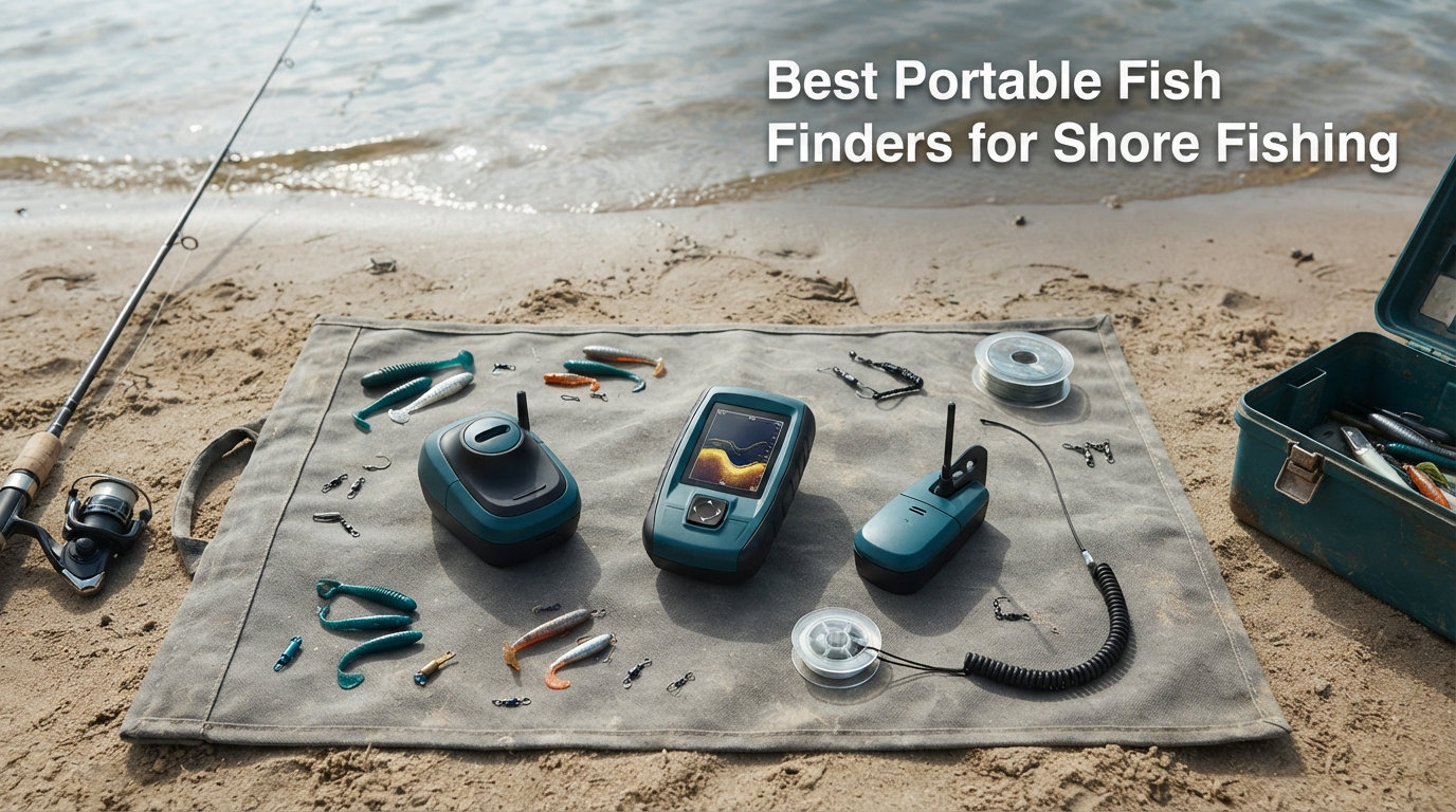Best Portable Fish Finders for Shore Fishing