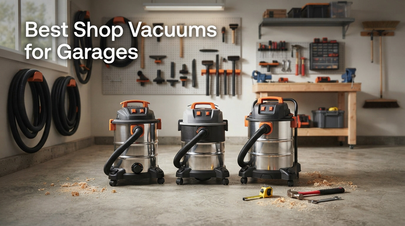 Best Shop Vacuums for Garages