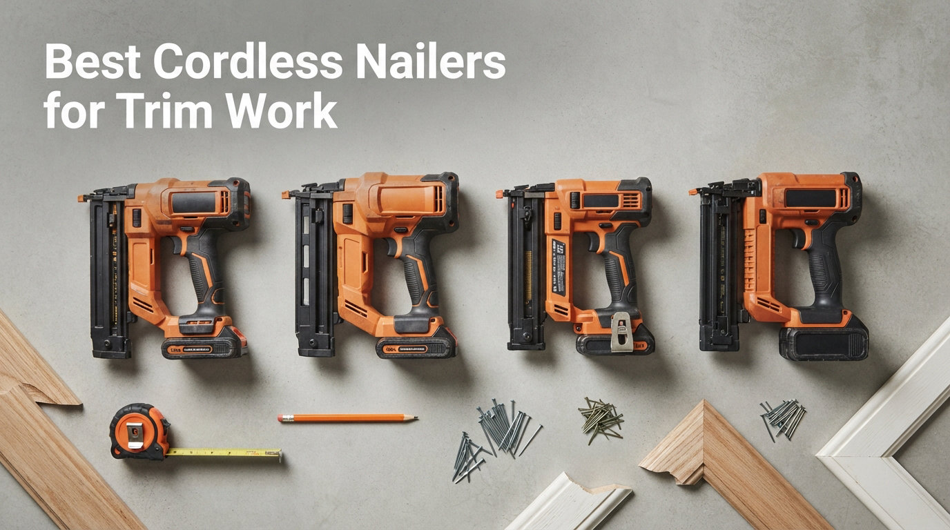 Best Cordless Nailers for Trim Work