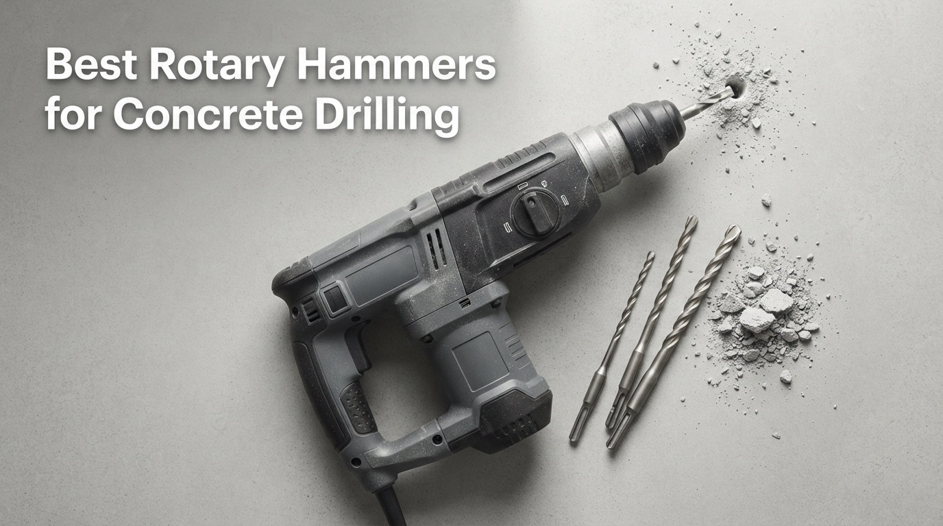 Best Rotary Hammers for Concrete Drilling