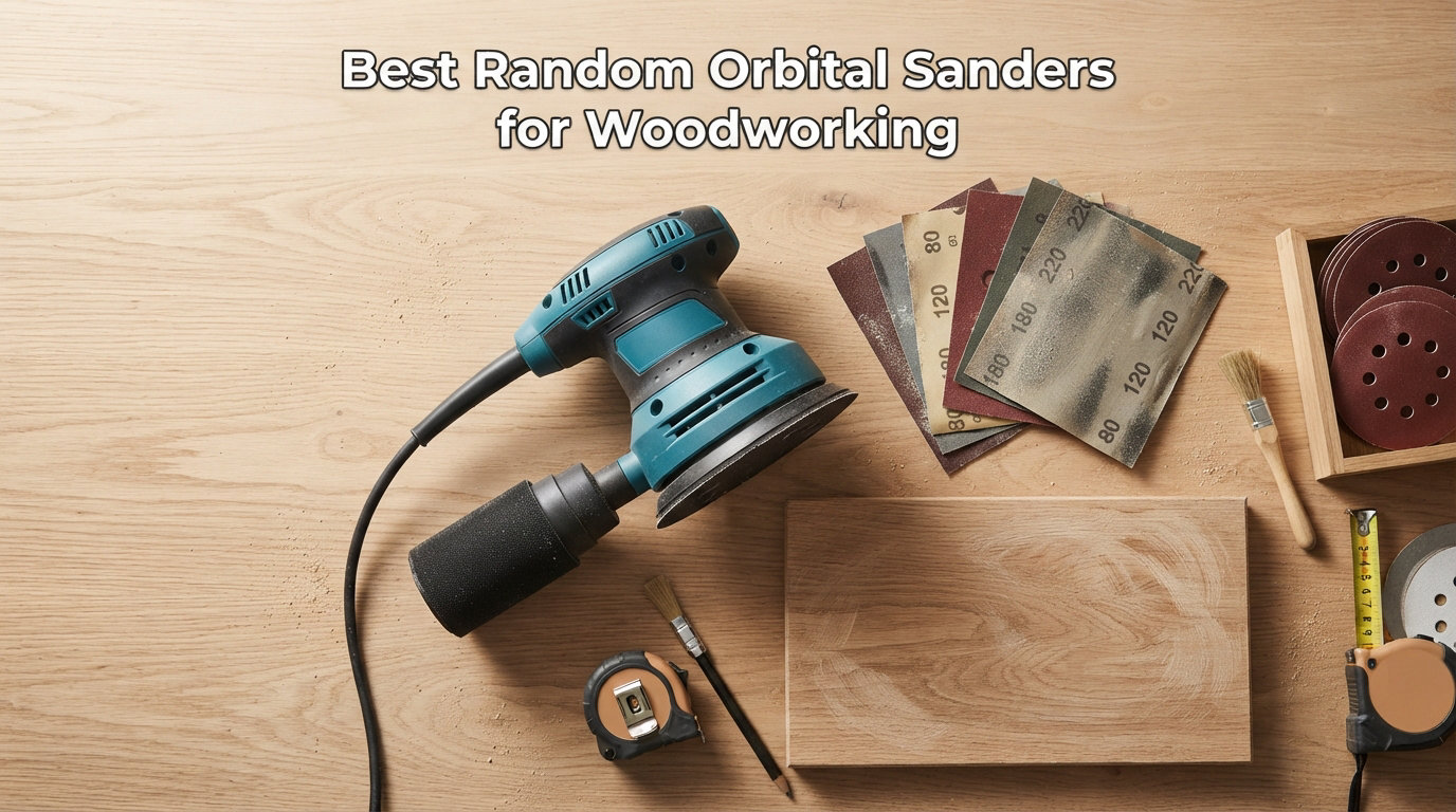 Best Random Orbital Sanders for Woodworking