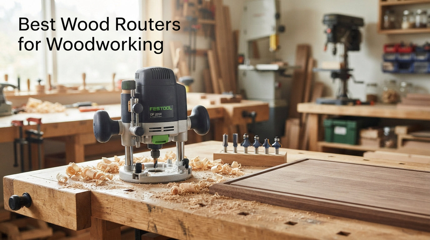 Best Wood Routers for Woodworking