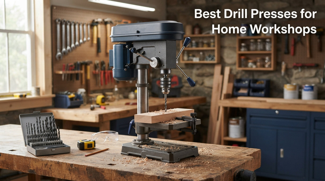 Best Drill Presses for Home Workshops