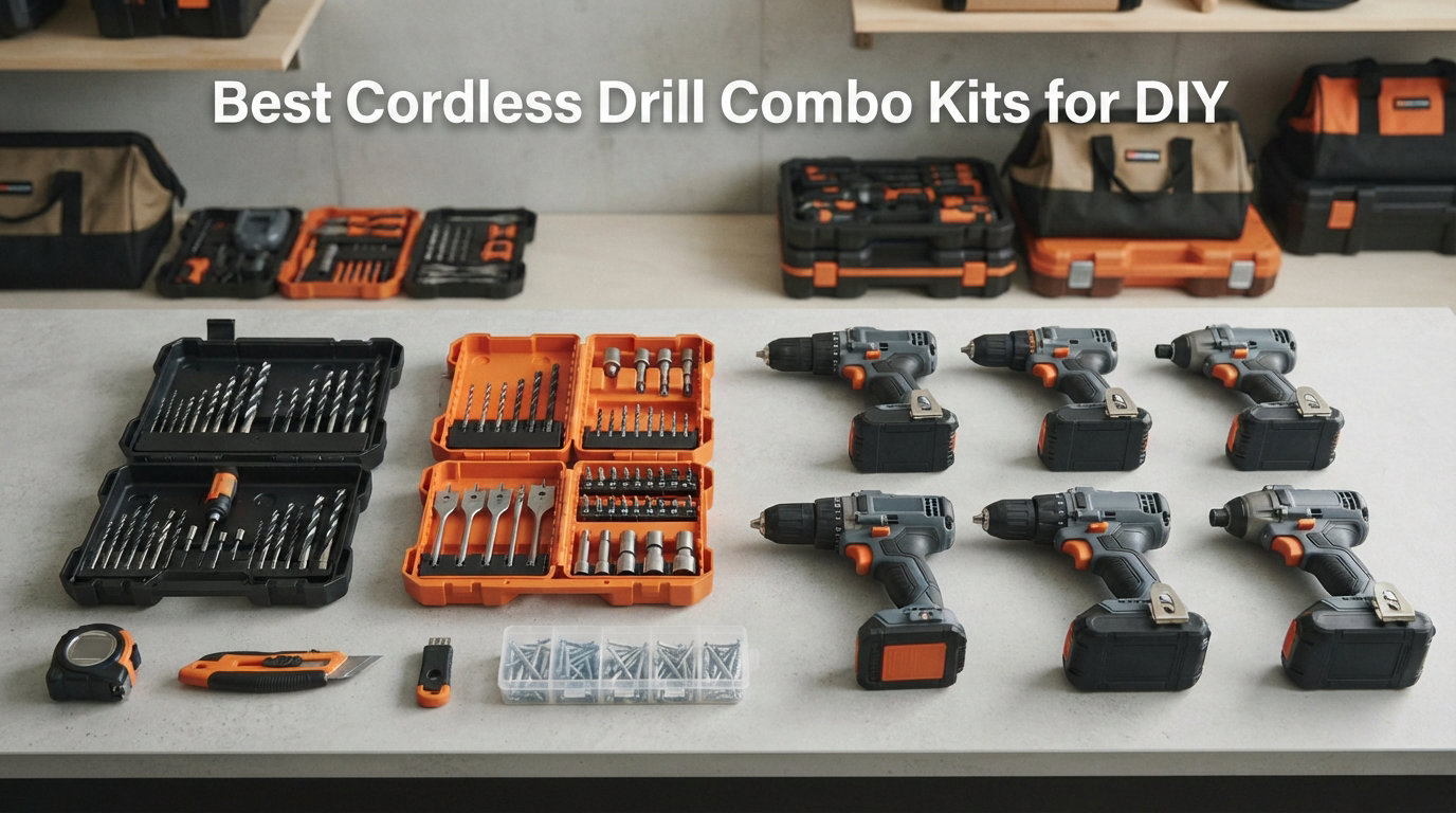 Best Cordless Drill Combo Kits for DIY