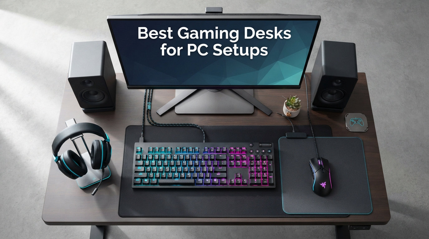 Best Gaming Desks for PC Setups