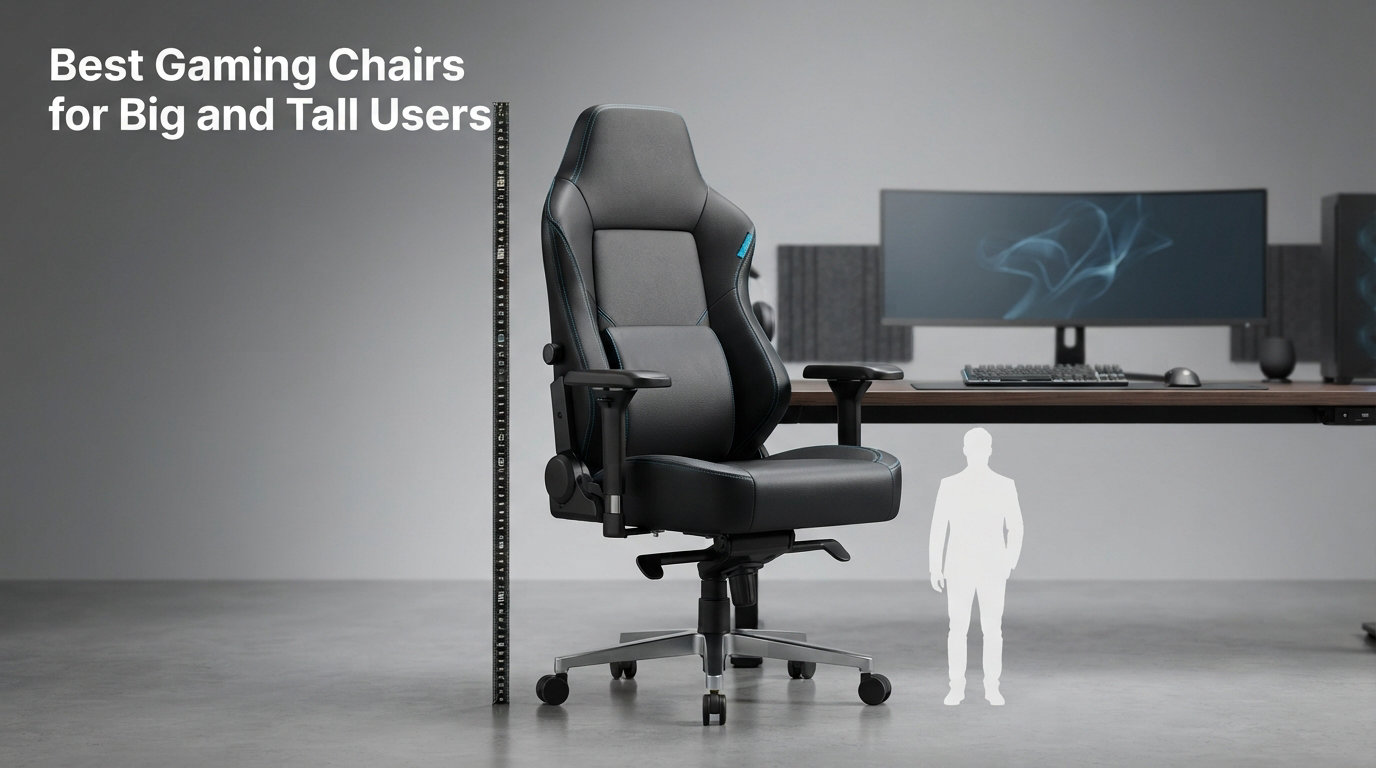 Best Gaming Chairs for Big and Tall Users