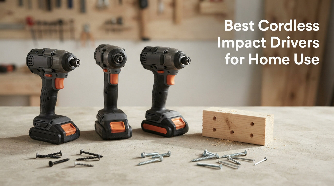 Best Cordless Impact Drivers for Home Use
