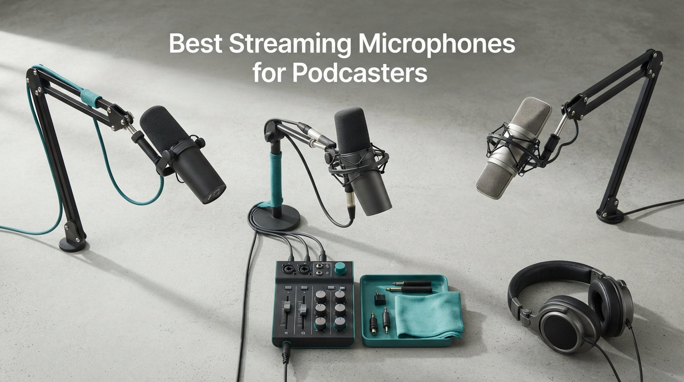 Best Streaming Microphones for Podcasters