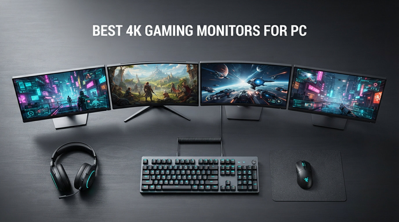 Best 4K Gaming Monitors for PC