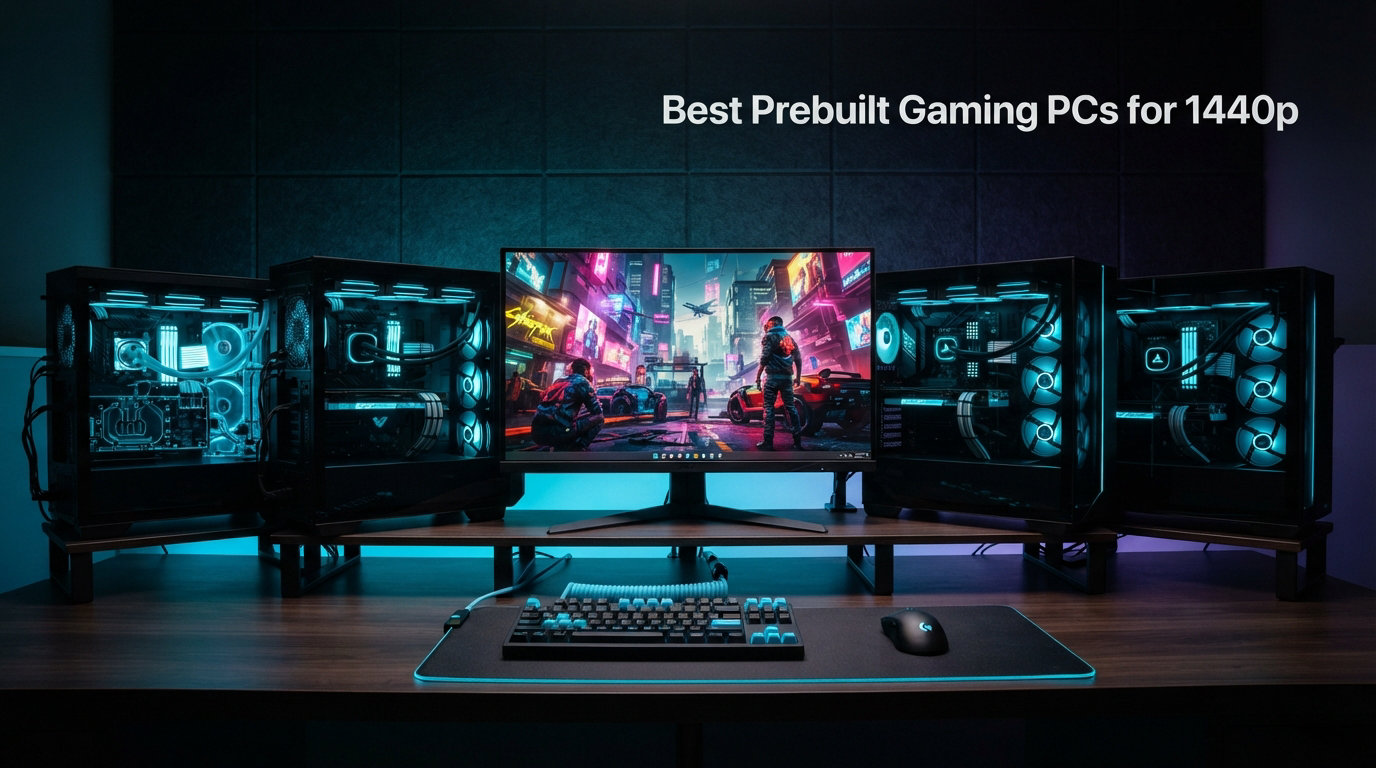 Best Prebuilt Gaming PCs for 1440p