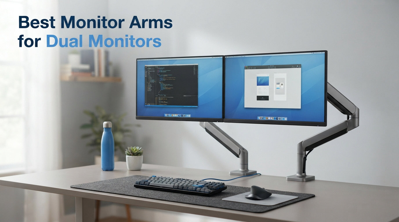 Best Monitor Arms for Dual Monitors