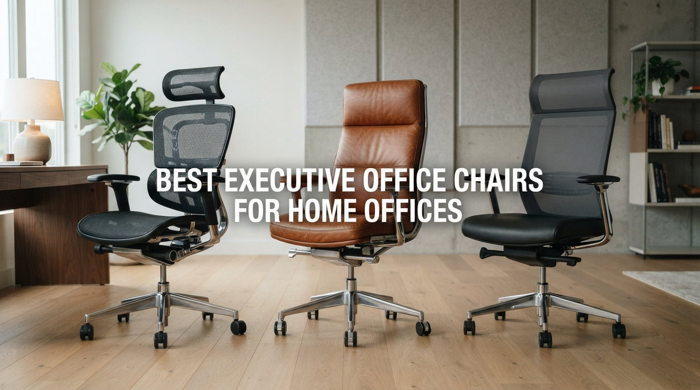 Best Executive Office Chairs for Home Offices