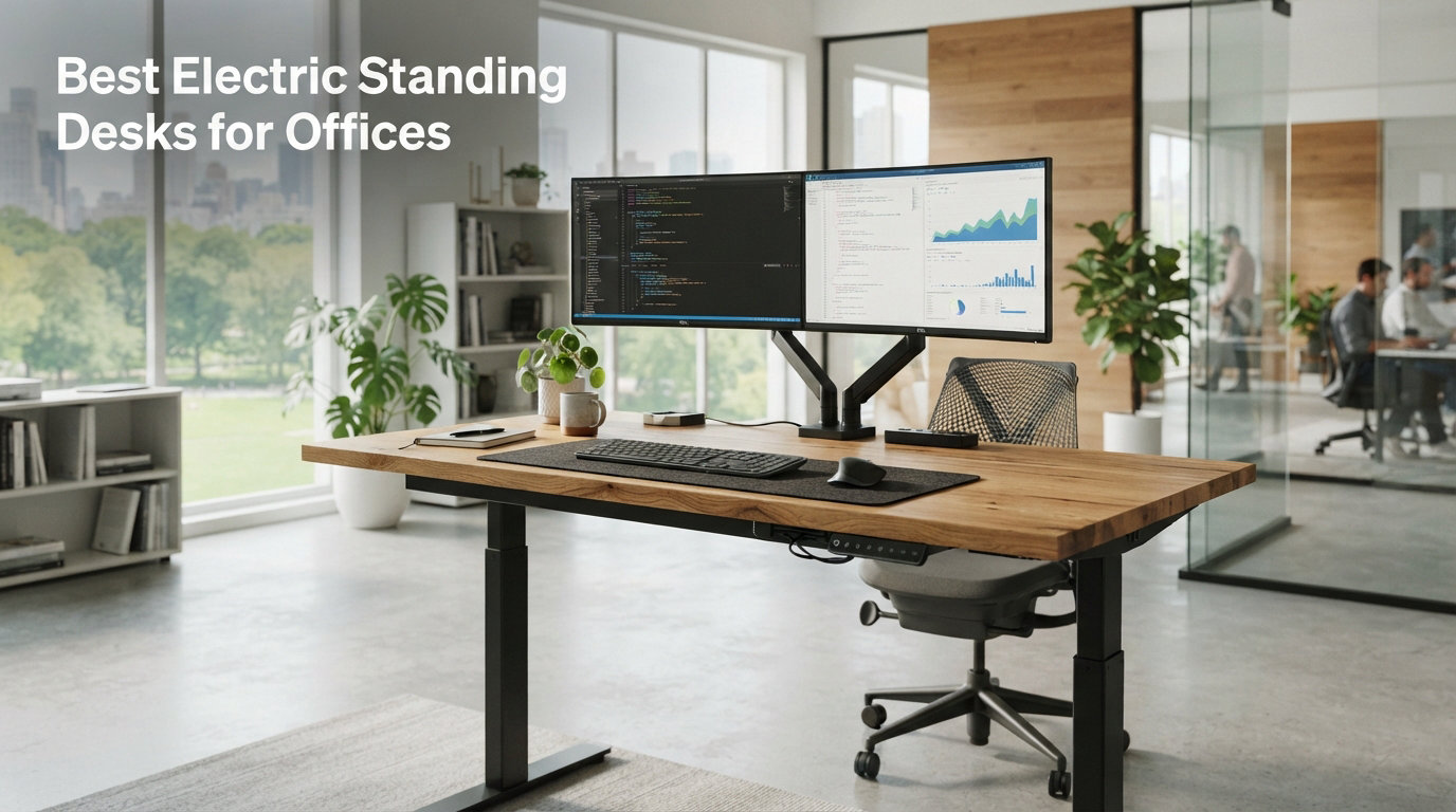 Best Electric Standing Desks for Offices