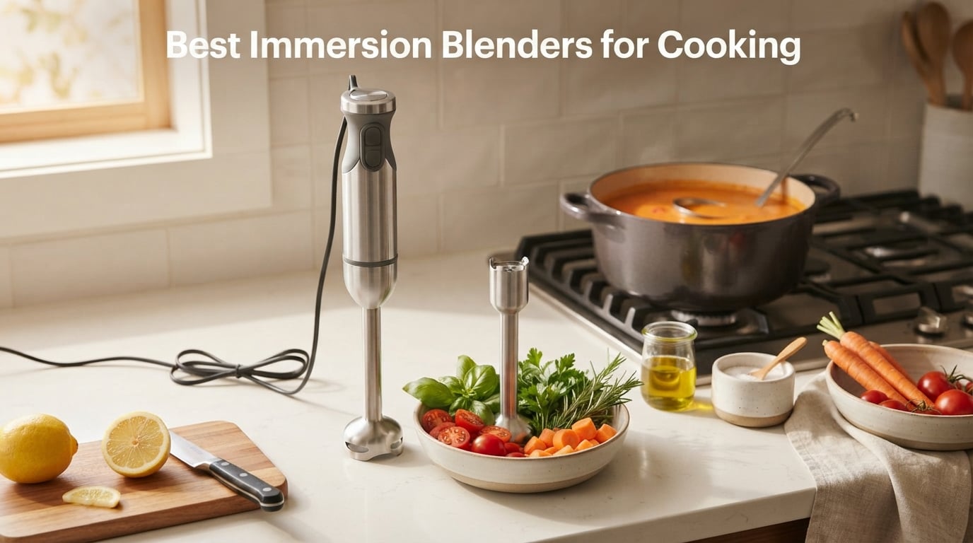 Best Immersion Blenders for Cooking