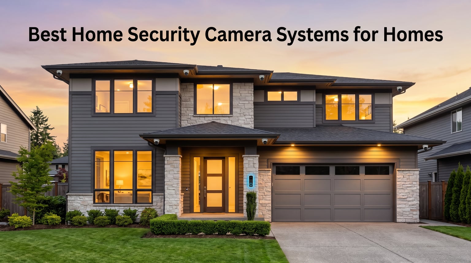 Best Home Security Camera Systems for Homes