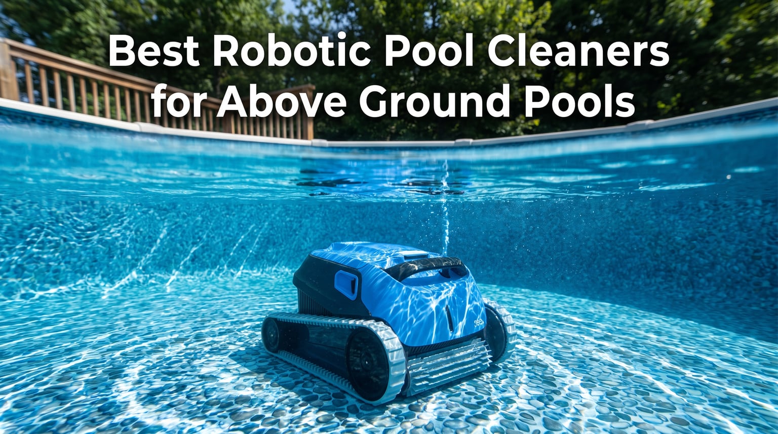 Best Robotic Pool Cleaners for Above Ground Pools