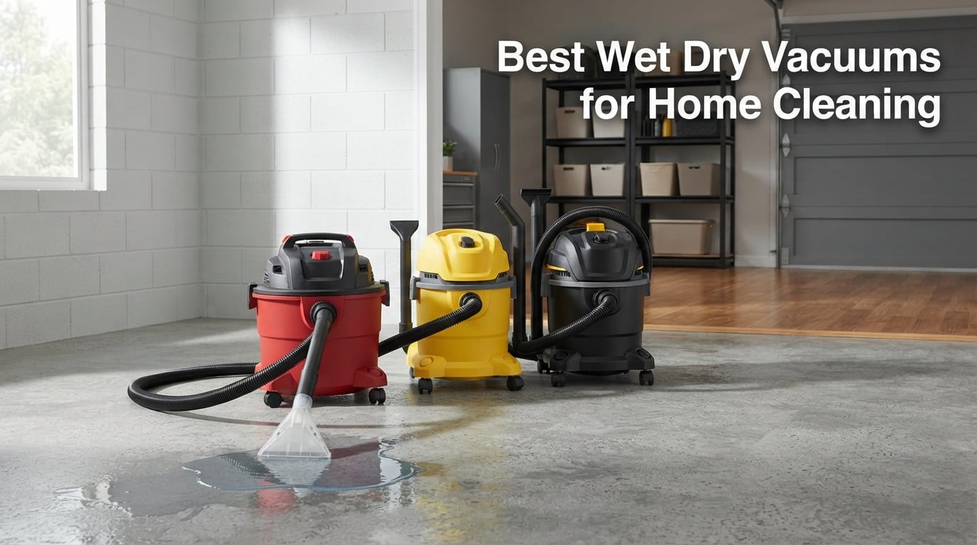 Best Wet Dry Vacuums for Home Cleaning