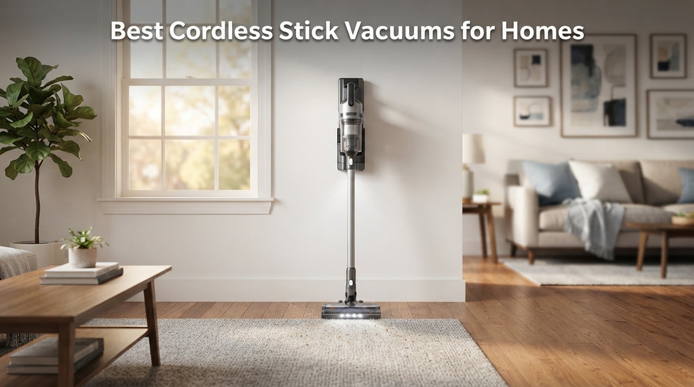 Best Cordless Stick Vacuums for Homes