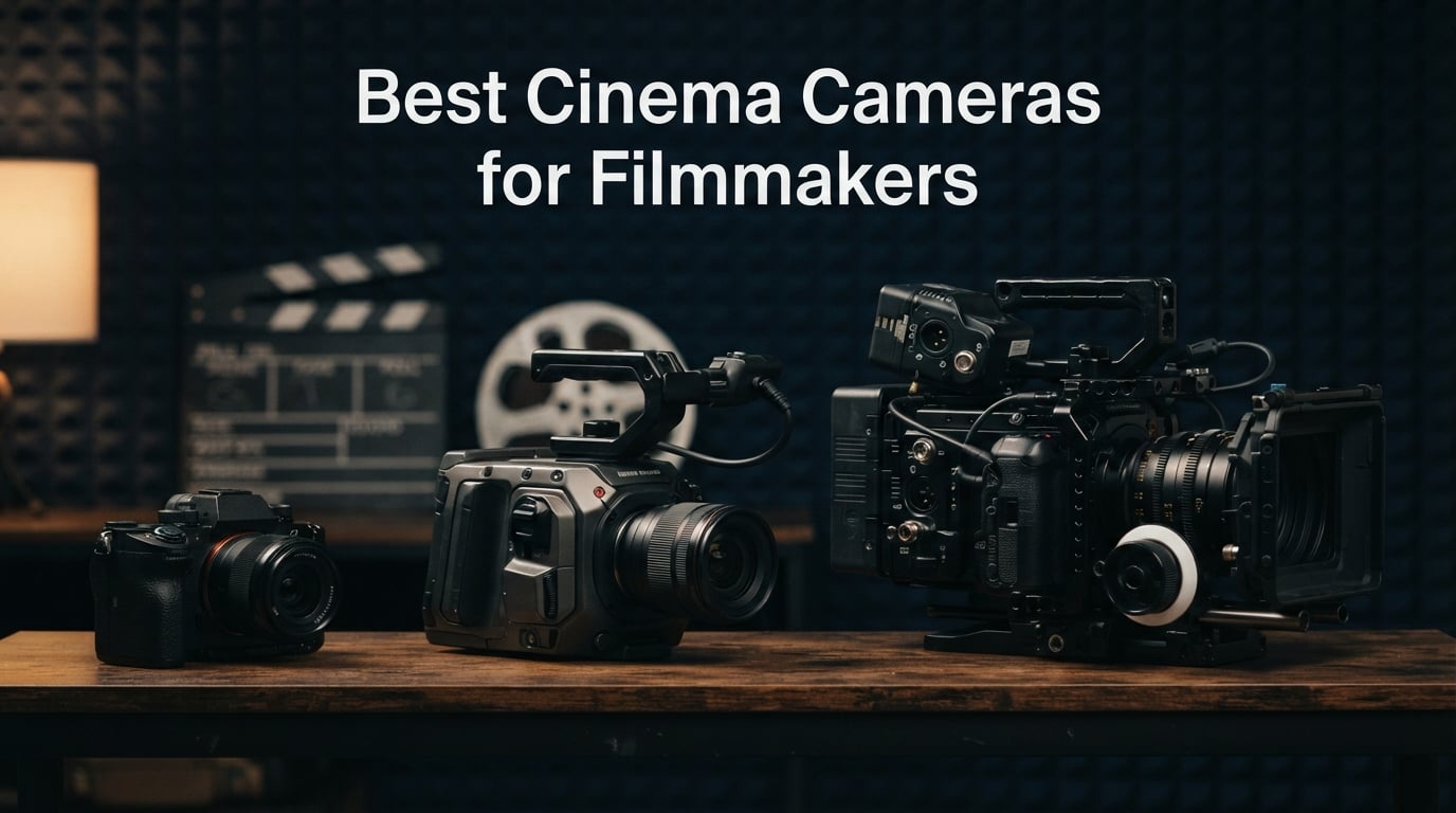 Best Cinema Cameras for Filmmakers