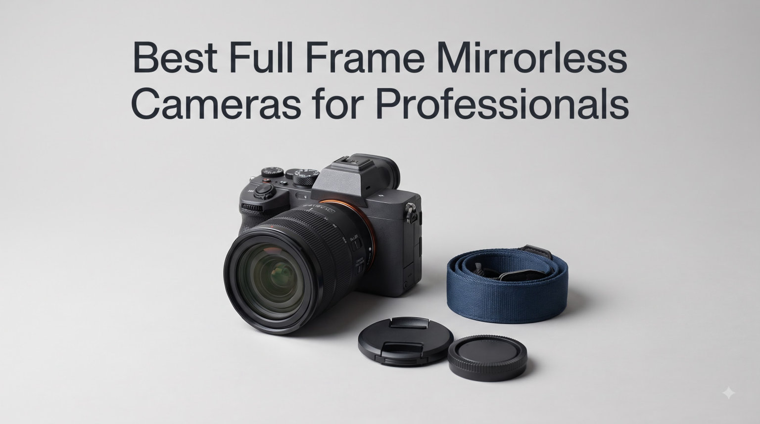 Best Full Frame Mirrorless Cameras for Professionals