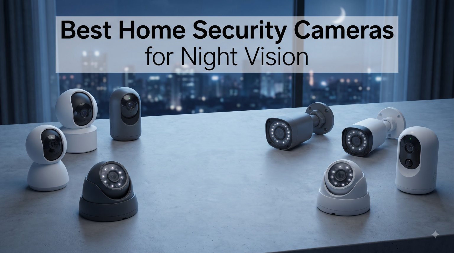 Best Home Security Cameras for Night Vision
