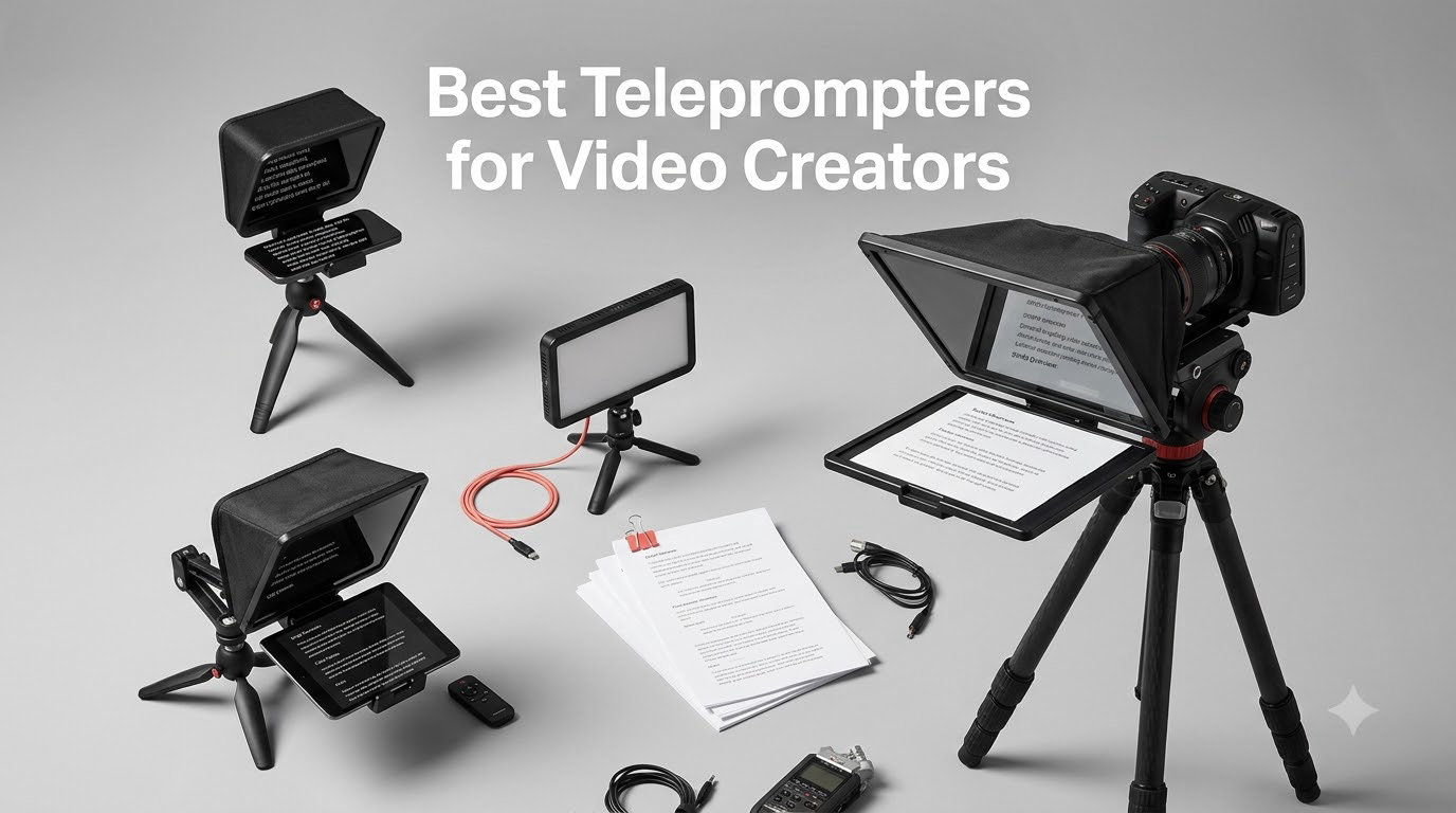 Best Teleprompters for Video Creators