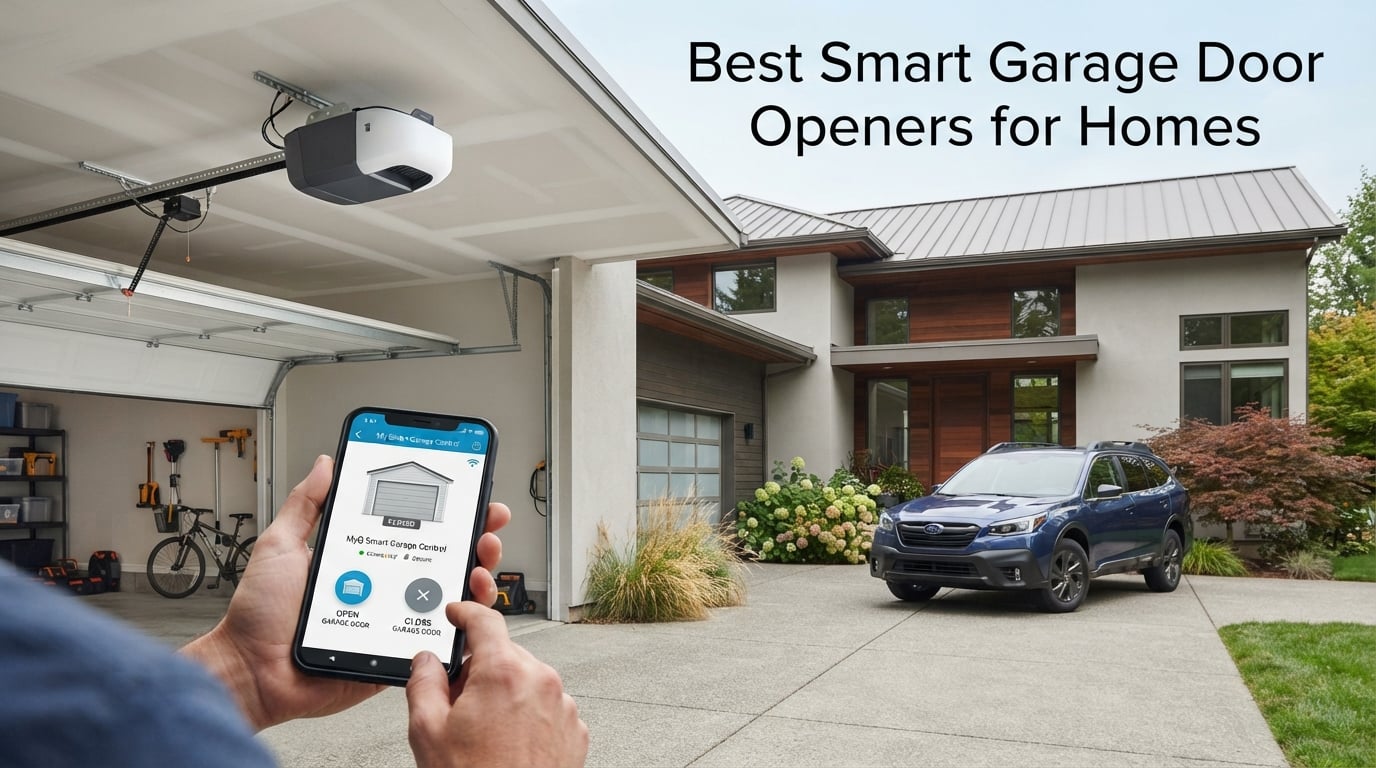Best Smart Garage Door Openers for Homes