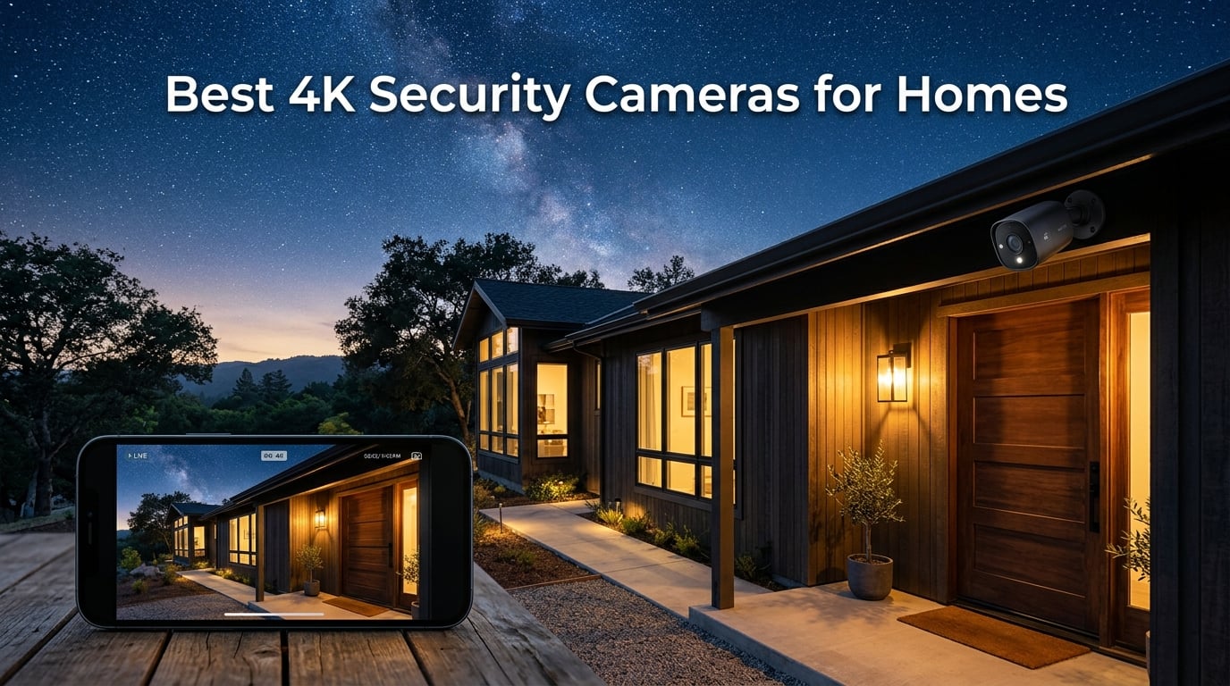 Best 4K Security Cameras for Homes